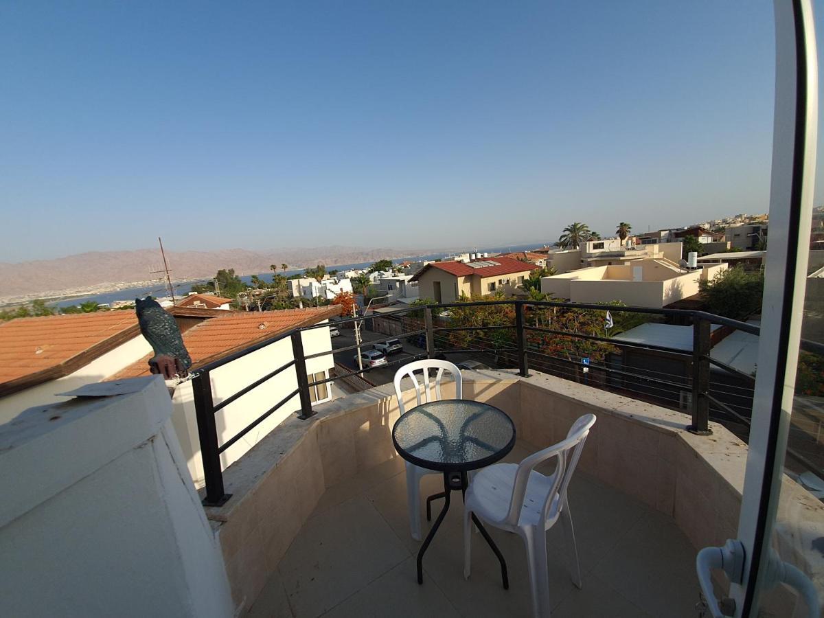 Barak Royal Suites 20 Sea View - ג'קוזי בחצר ומרפסות עם נוף לים Eilat Kültér fotó